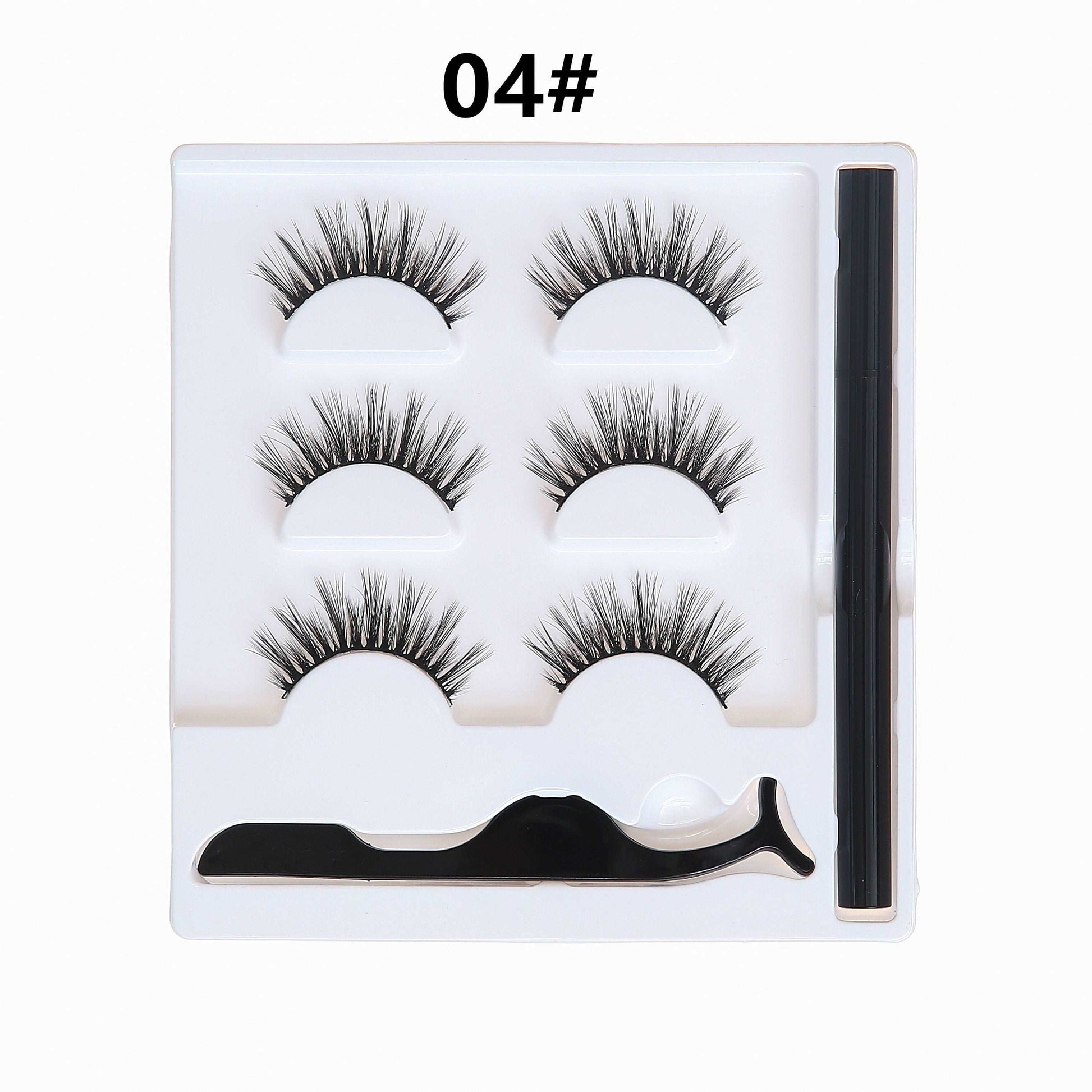 3 pairs of magic false eyelashes