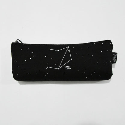 Fresh Pencil Bag Student Cotton and Linen Pencil Bag Female Constellation Stationery Bag