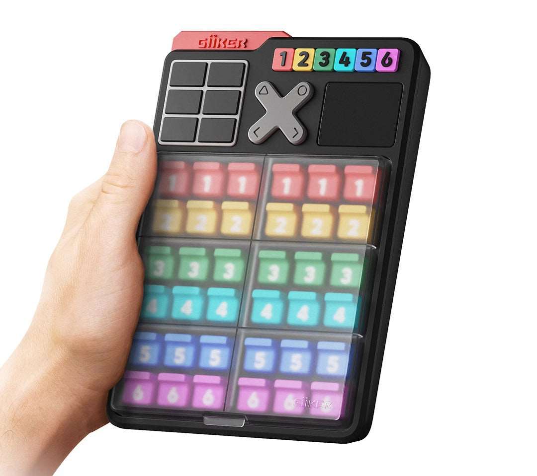 Jike Intelligent Sudoku Thinking Training Digital Games Elementary School Students Four Six Grid Children's Electronic Puzzle Toys