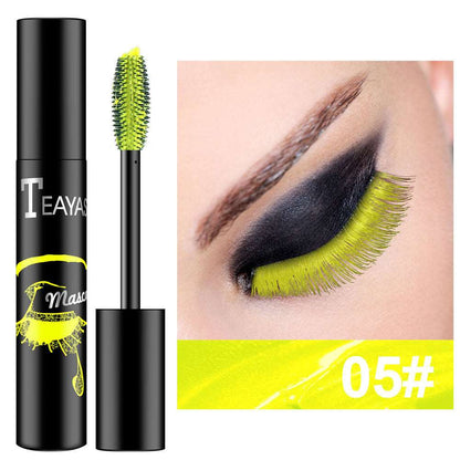 Color fluorescent mascara