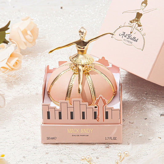 Eau De Parfum For Women, Refreshing And Long Lasting Fragrance With Floral And Fruity Notes, Perfume For Dating And Daily Life, A Perfect Gift For Her-Ballet Dancer Design