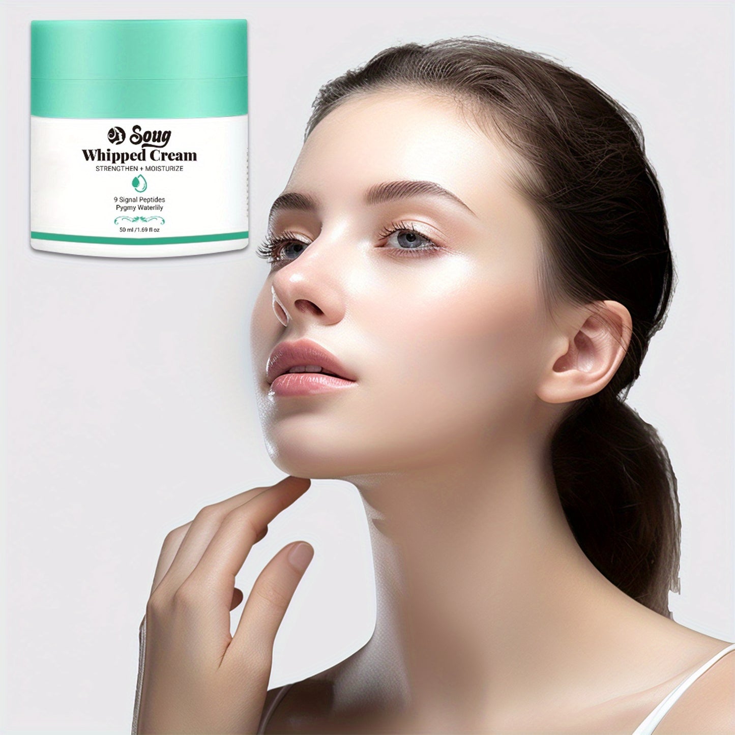 Ultra-Hydrating Moisturizer With 9 Peptides - Deep Nourishment & Firming For All Skin Types, Collagen Infused