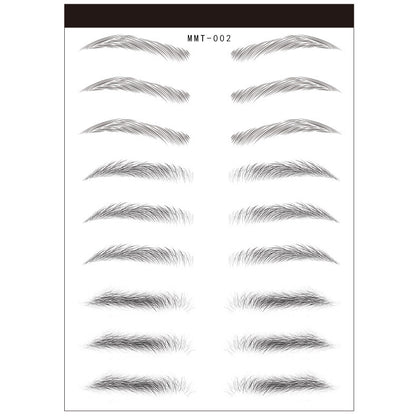 Waterproof 6D Eyebrow Tattoo Semi-Permanent Embroidery Natural Long Lasting Fake Eyebrow - BEAUTY BOUTIQUE