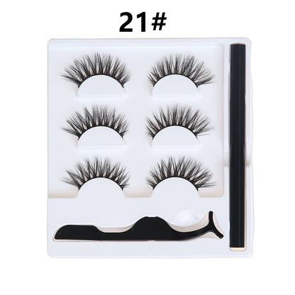 3 pairs of magic false eyelashes