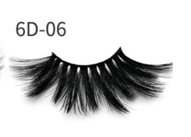 Nethong 25mm mink false eye lashes 6D three-dimensional messy cross-eye lashes Europe and the United States cross-border for eye lashes - BEAUTY BOUTIQUE