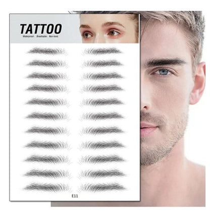 Waterproof 6D Eyebrow Tattoo Semi-Permanent Embroidery Natural Long Lasting Fake Eyebrow - BEAUTY BOUTIQUE