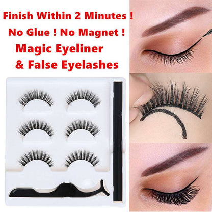 3 pairs of magic false eyelashes