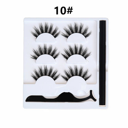 3 pairs of magic false eyelashes