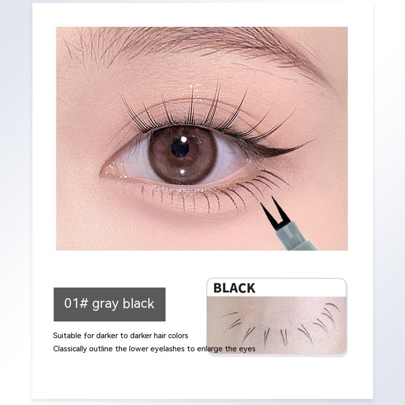 Two Claw Eyeliner Ultra-fine Waterproof Anti Halo - BEAUTY BOUTIQUE