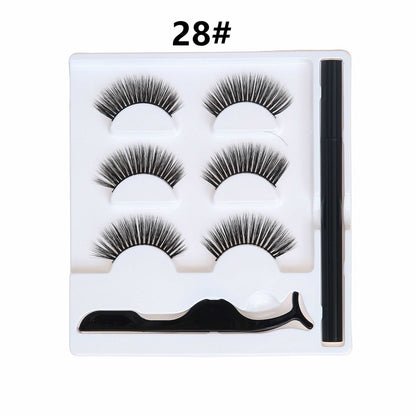 3 pairs of magic false eyelashes