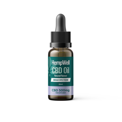 CBD Broad Spectrum Oil Drops 500mg (30ml)