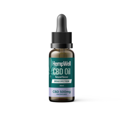 CBD Broad Spectrum Oil Drops 500mg (30ml)