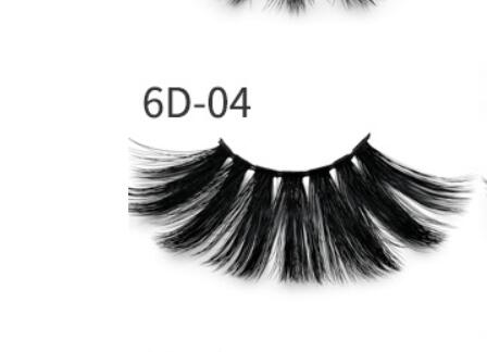 Nethong 25mm mink false eye lashes 6D three-dimensional messy cross-eye lashes Europe and the United States cross-border for eye lashes - BEAUTY BOUTIQUE