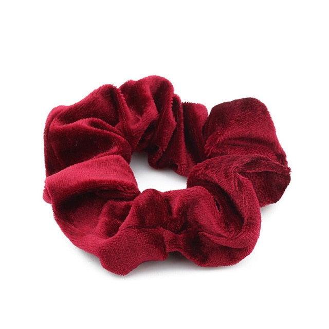 1PC Women Hair Bands Ponytail Holder Scrunchies Tie Hair Rubber Band Headband Lady Hair Accessories