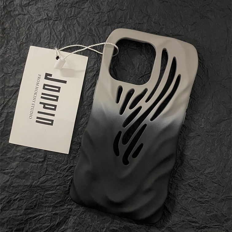 Titanium Gray Wind Hollowed Out Suitable For 1413 Phone Cases - BEAUTY BOUTIQUE