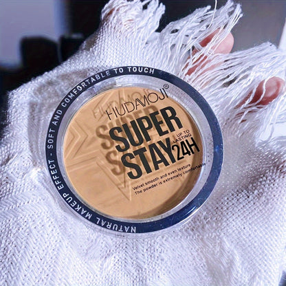 Starry Glow Compact Powder - Natural Finish For All Skin Tones, Medium Coverage, Long-Lasting Makeup