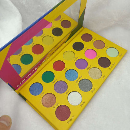 18 Color eyeshadow palette - BEAUTY BOUTIQUE