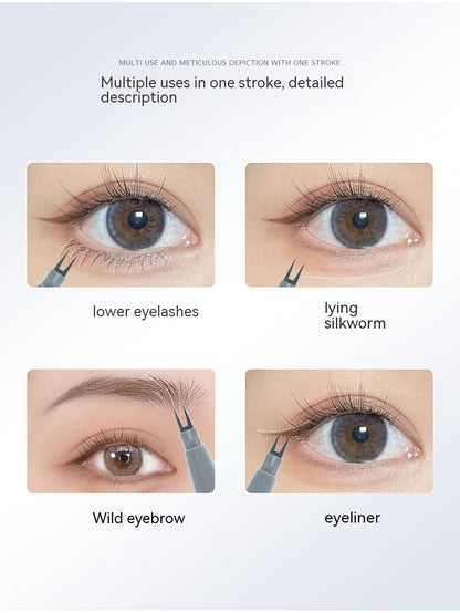 Two Claw Eyeliner Ultra-fine Waterproof Anti Halo - BEAUTY BOUTIQUE