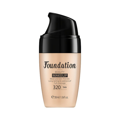 BB Cream Foundation, Beauty Makeup Foundation, Moist And Skin-friendly, Long Lasting & Waterproof, Full Coverage Natural Base, Foundation Color Fade Cream