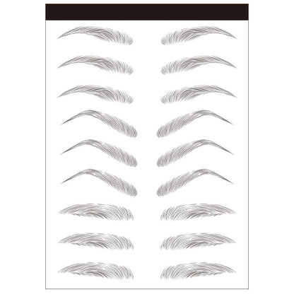 Waterproof 6D Eyebrow Tattoo Semi-Permanent Embroidery Natural Long Lasting Fake Eyebrow - BEAUTY BOUTIQUE