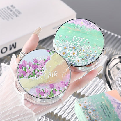 Soft Mist Air-Wear Loose Setting Powder - Shine Control for Medium Skin Tone - Light, Waterproof, Oil-Absorbent Makeup Effect - Gentle Coverage for Oily Skin - Gift-Ready Cosmetic for Girlfriend or Wife