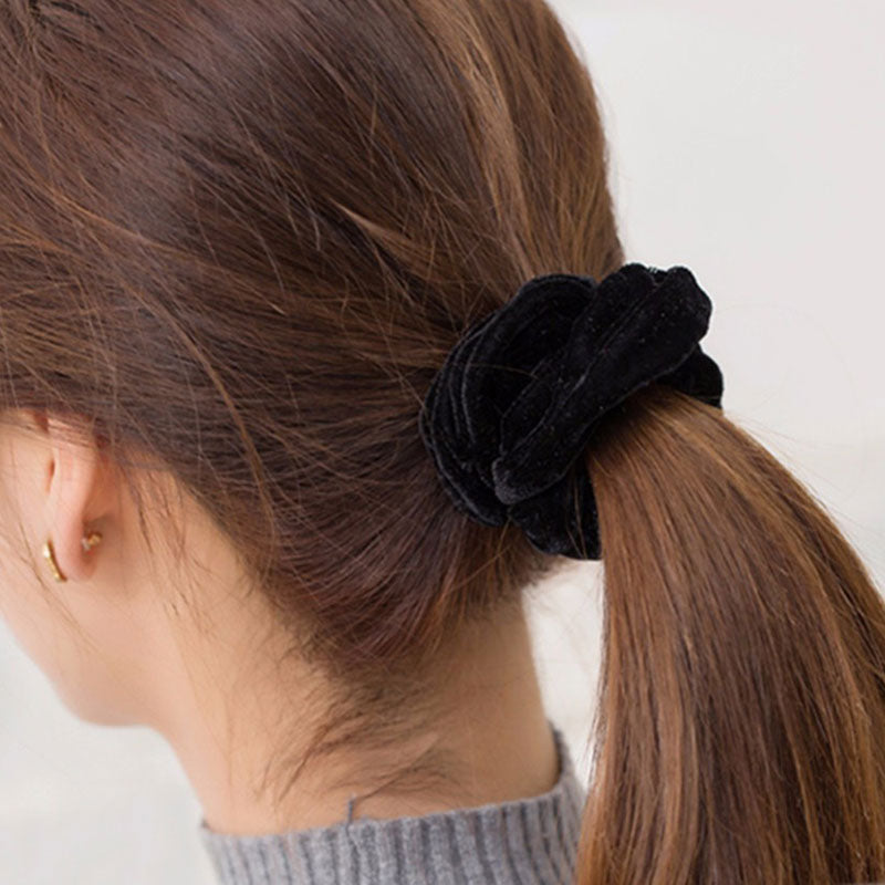 1PC Women Hair Bands Ponytail Holder Scrunchies Tie Hair Rubber Band Headband Lady Hair Accessories