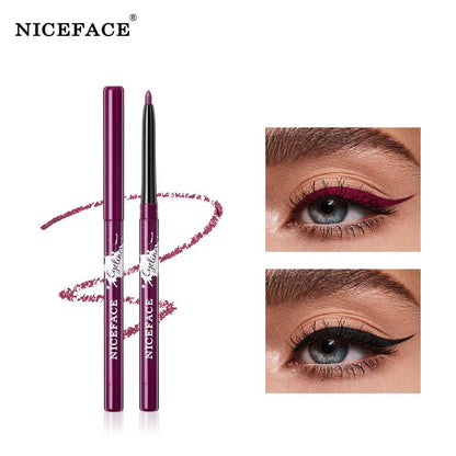 NICEFACE6 Color Matte Color Eyeliner Not Easy To Smudge Eyeliner Gel Lip Liner Eye Shadow