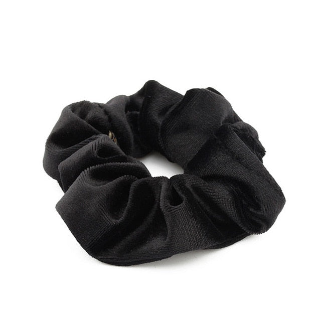 1PC Women Hair Bands Ponytail Holder Scrunchies Tie Hair Rubber Band Headband Lady Hair Accessories