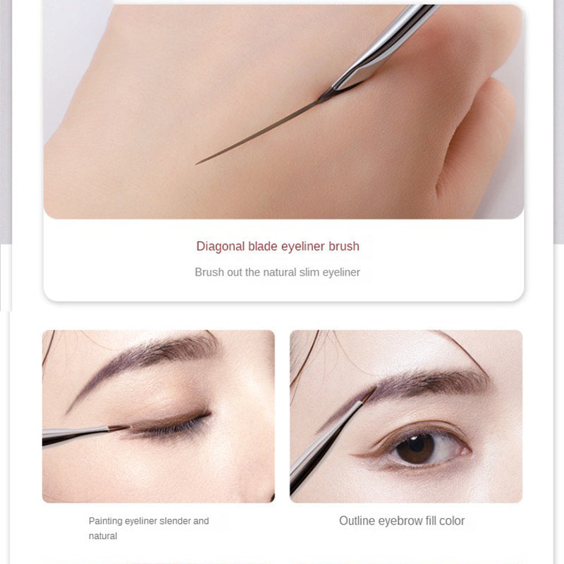 Blade eyeliner brush