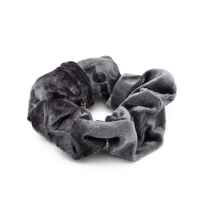 1PC Women Hair Bands Ponytail Holder Scrunchies Tie Hair Rubber Band Headband Lady Hair Accessories