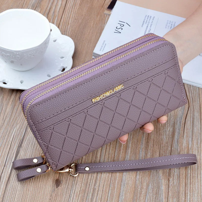 Luxury Long Women's Wallet with Tassel