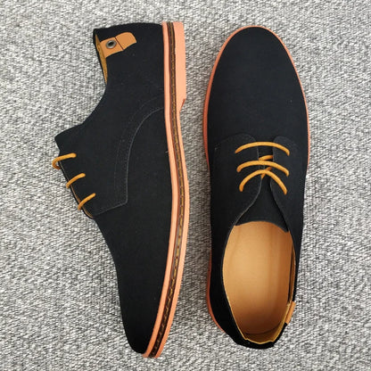 2024 Spring Suede Leather Oxford Shoes for Men