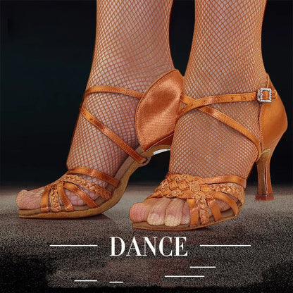 High Heel Latin Dance Shoes for Women - BD Salsa 2360-B