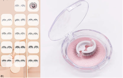 Repeatable Glue-free Self-adhesive False Eyelashes