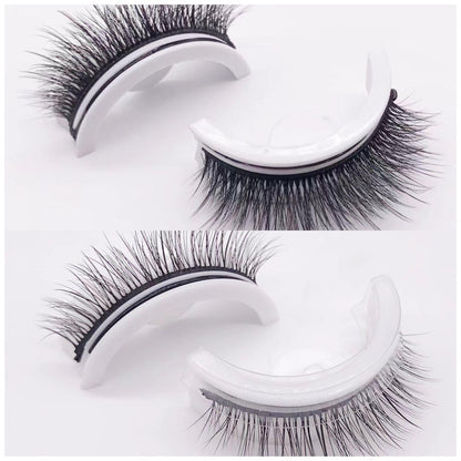 Repeatable Glue-free Self-adhesive False Eyelashes