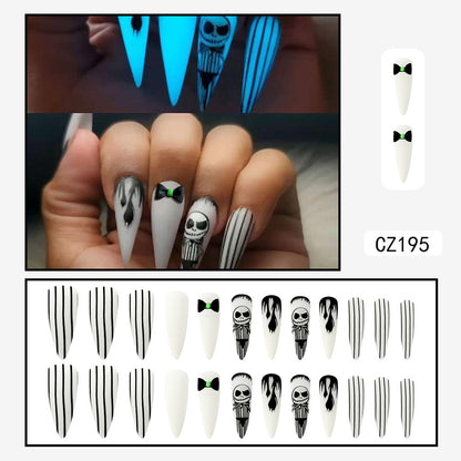 Funny Personality Halloween Wear Nail Tip