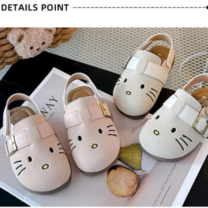 2025 Spring New Cute Cat Sandals for Girls