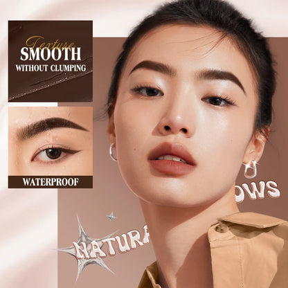 BANXEER Eyebrow Pomade Brow Gel Creamy 4 Colors Natural Waterproof Long Lasting Highly Tint Eyebrow Shade With Brush Makeup