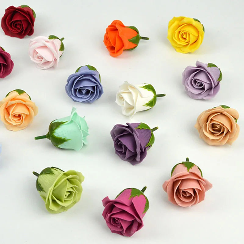 3-Layer Handmade Rose Soap Flowers - Perfect DIY Gift Bouquet