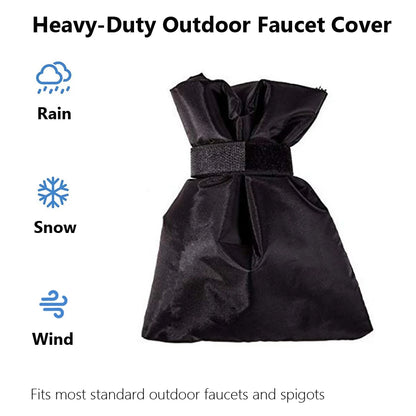 Outdoor Faucet Cover for Winter Freeze Protection