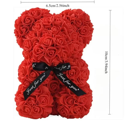 Eternal Rose Teddy Bear - Perfect Gift for Any Occasion