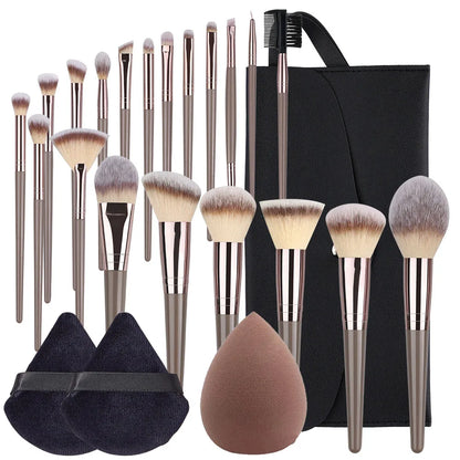 1/20Pcs Makeup Brushes Set Concealer Brush Blush Loose Powder Highlighter Foundation Brush Women Cosmetic Beauty Make Up Tools