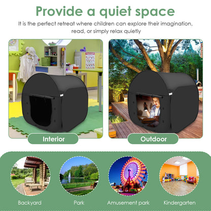 Sensory Tent for Kids - 1/2PCS Indoor Blackout Playhouse