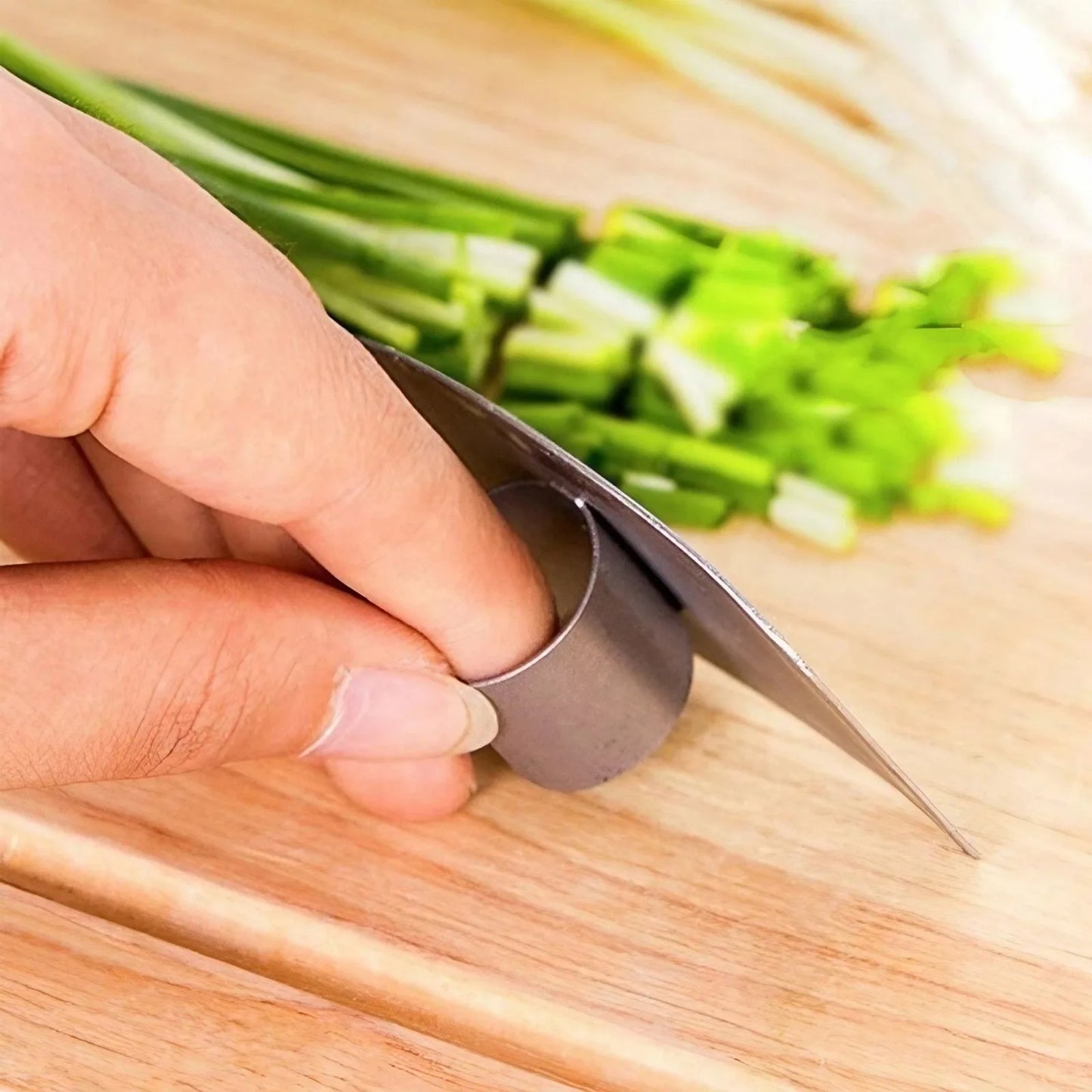 Stainless Steel Finger Guard for Kitchen Safety