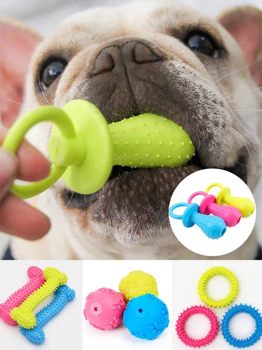 Dog Toys For Small Dogs Indestructible Dog Toy Teeth Cleaning Chew Training Toys Pet Supplies