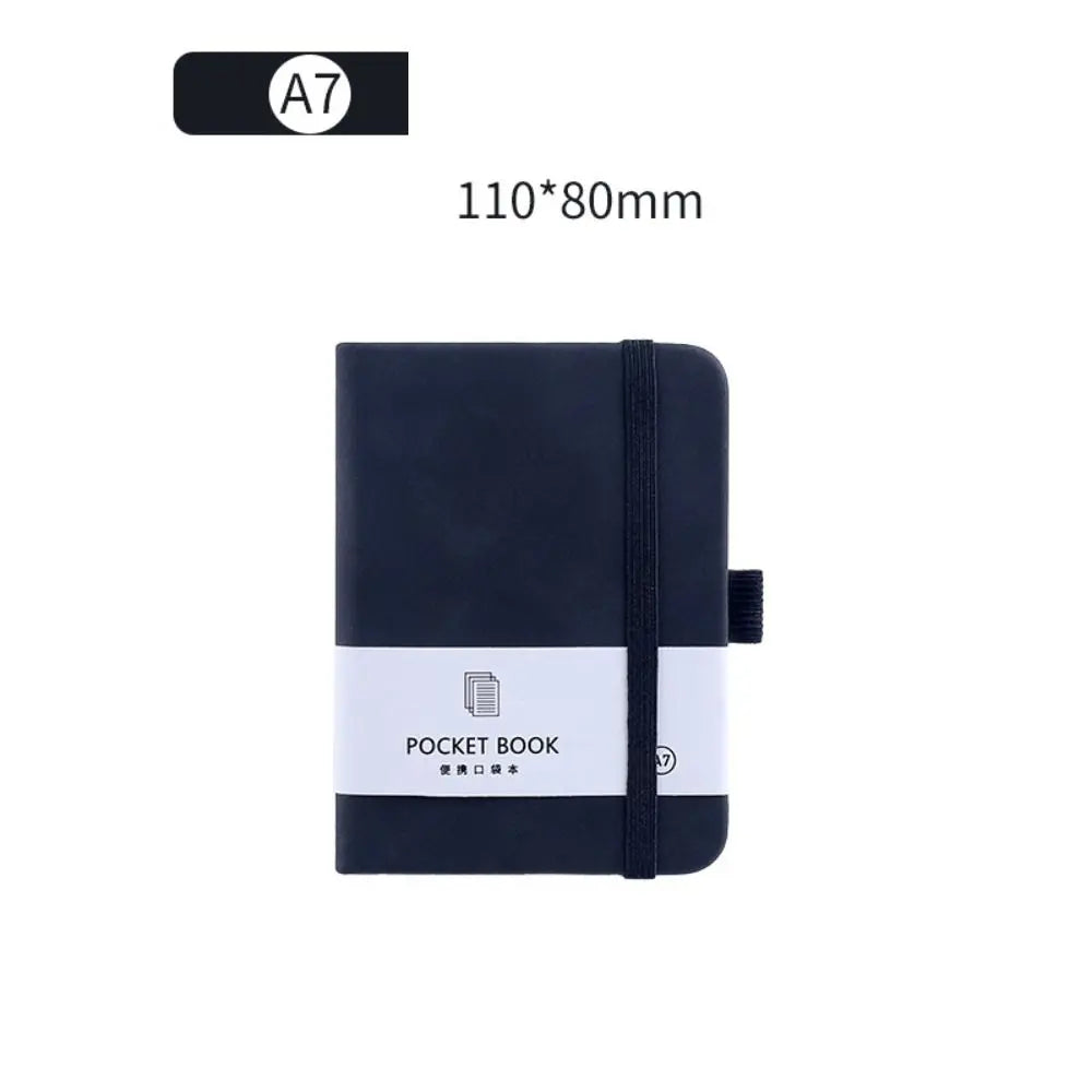 A6/A7 A6/A7 Pocket Notepad Sketchbook Portable 100 Sheets Portable Mini Notebook Not Drop Pages 5 Colors Stationery