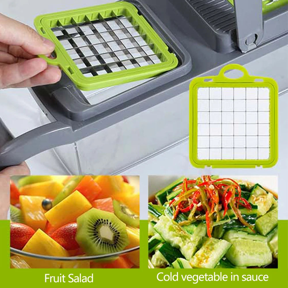 Multifunctional Vegetable and Fruit Slicer with Peeler