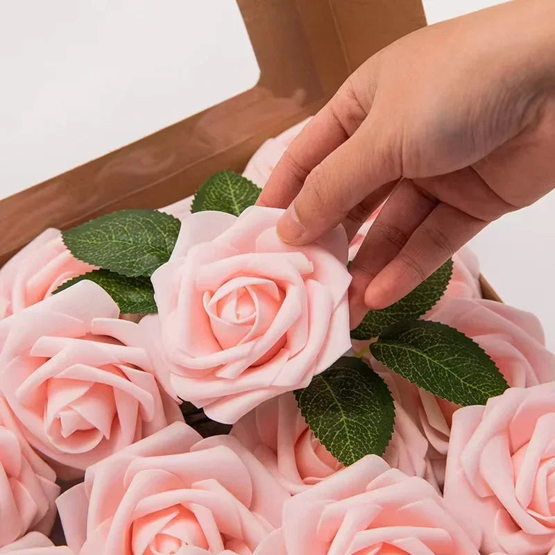 Playful Foam Artificial Roses for All Occasions