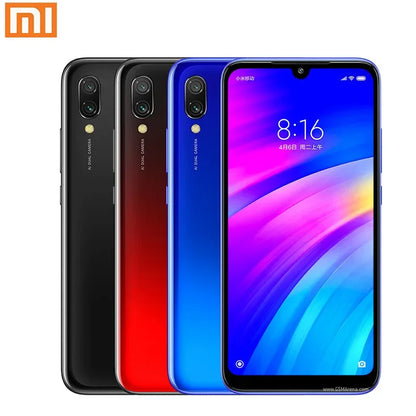 Original Xiaomi Redmi 7 Smartphone Global ROM 4+64Gb 6.26 Inch HD Screen Octa Core 4000 MAh Unlocked Android 4G Mobile Phones