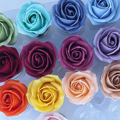 3-Layer Handmade Rose Soap Flowers - Perfect DIY Gift Bouquet